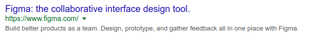 Outdated Google SERP preview