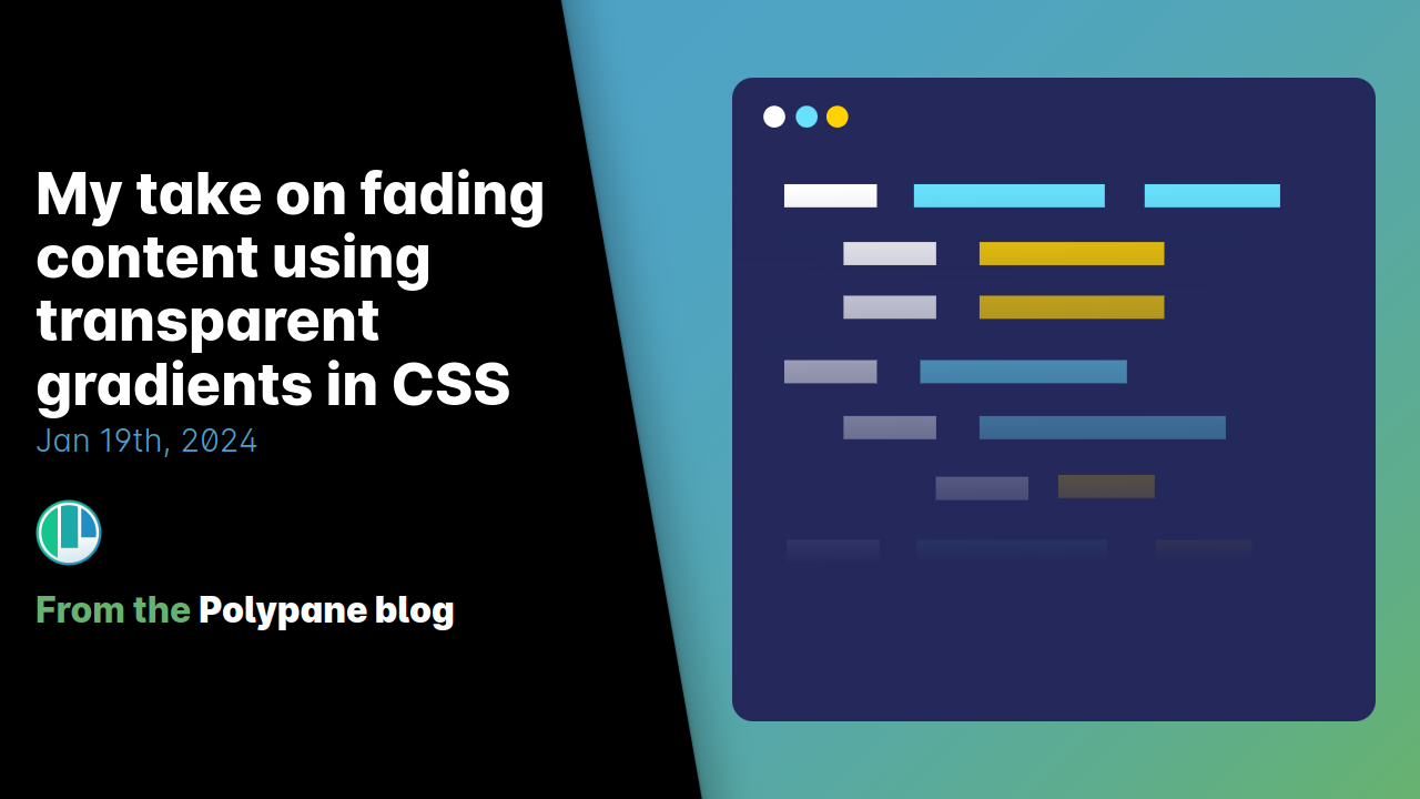 My take on fading content using transparent gradients in CSS thumbnail