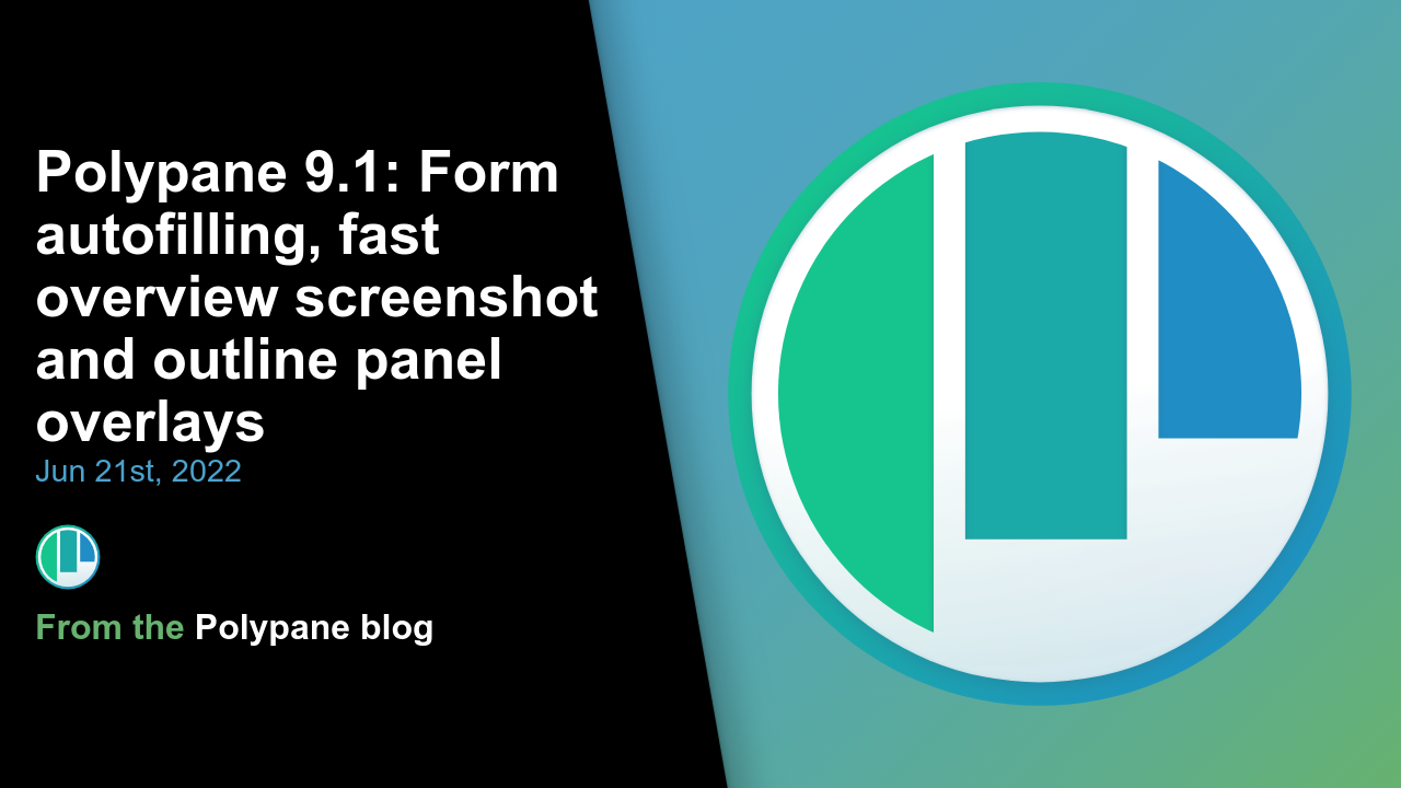 Polypane 9.1: Form autofilling, fast overview screenshot and a11y overlays