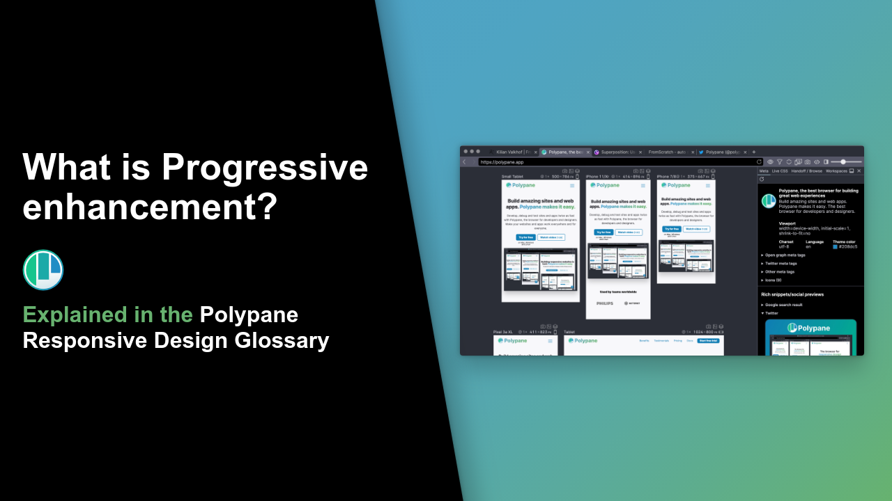 What Is Progressive Enhancement? | Polypane