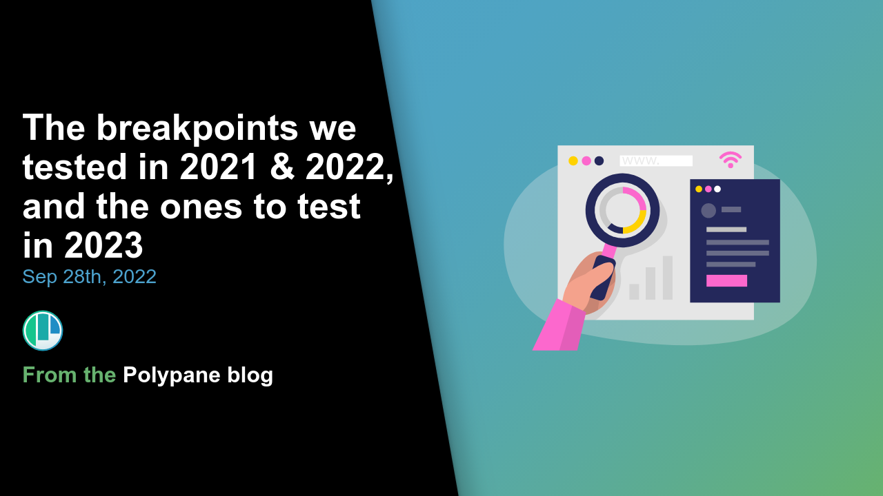 The breakpoints we tested in 2021 & 2022, and the ones to test in 2023 | Polypane, The browser for ambitious developers