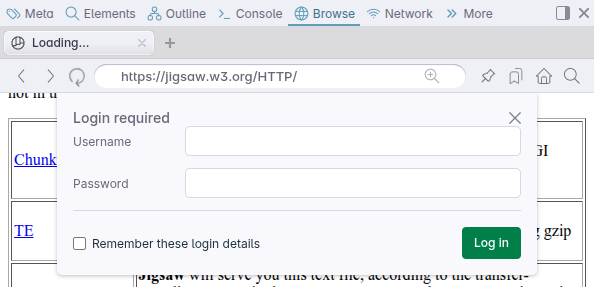 Browse panel notifications