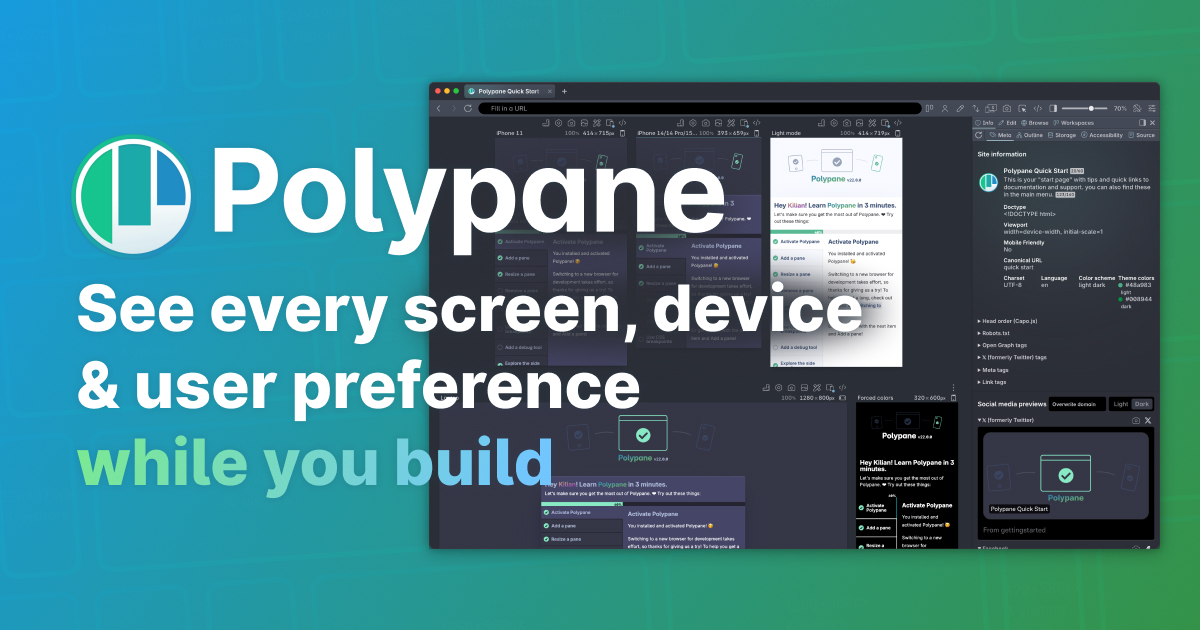 Preview of Polypane